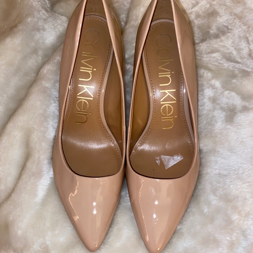 Calvin Klein Nude Heels